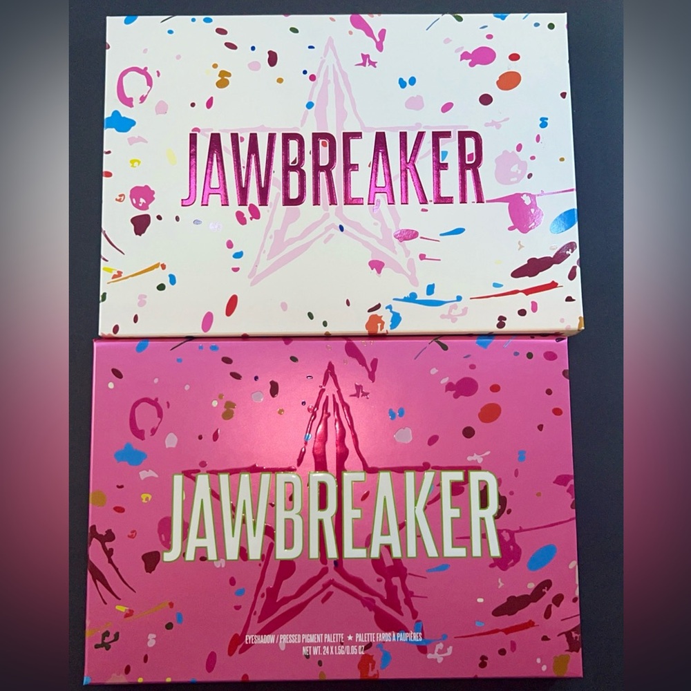Jawbreaker Eyeshadow Palette Set - Pink & White